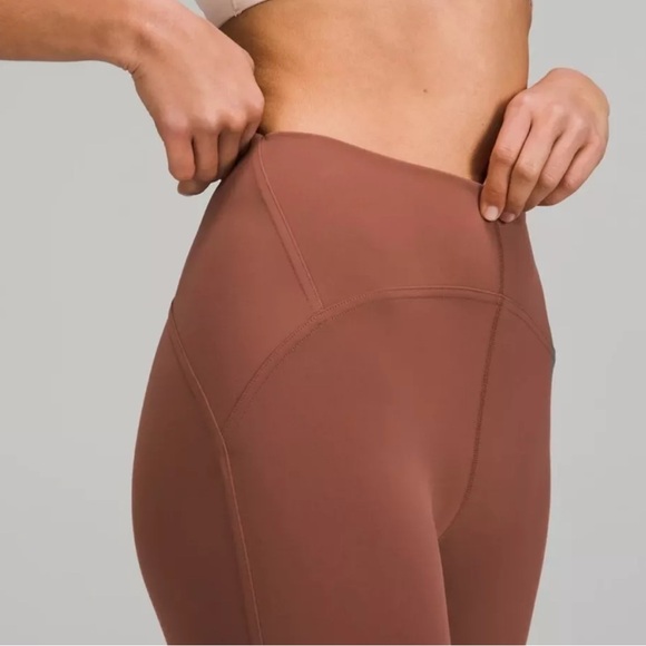 Lululemon InStill High-Rise Tight 25” Clay Brown Size 2 Yoga Sculpt Leggings - Picture 2 of 10